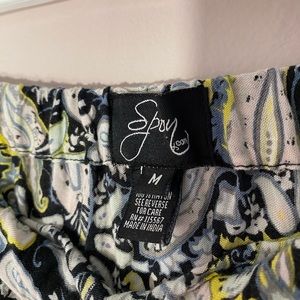 Long Patterned Skirt